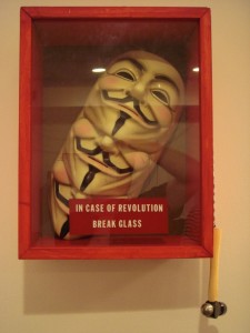 In case of revolution break glass.
