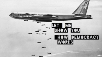 aircraft_bombs_typography_democracy_b_52_stratofortress_historic_napalm let me show you how democracy works