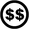 creative commons dollars logo