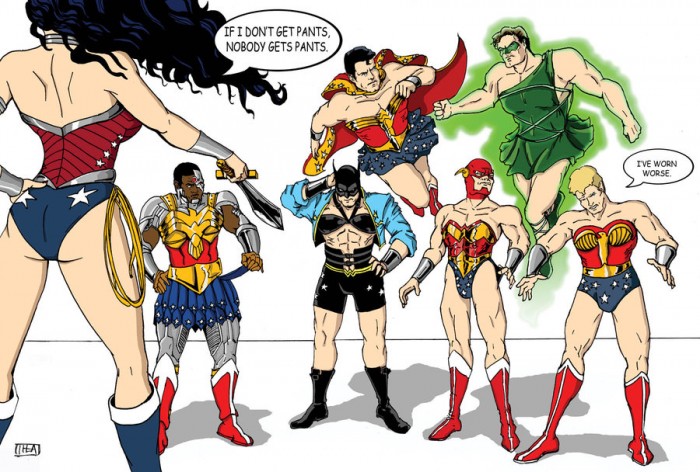 Superman, Batman, Wonderwoman, Green Lantern, Grüne Leuchte, Flash, Der Rote Blitz, JLA, Justice League