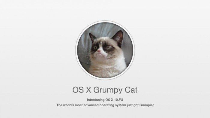 OS X Grumpy Cat - Introducing OS X 10.FU