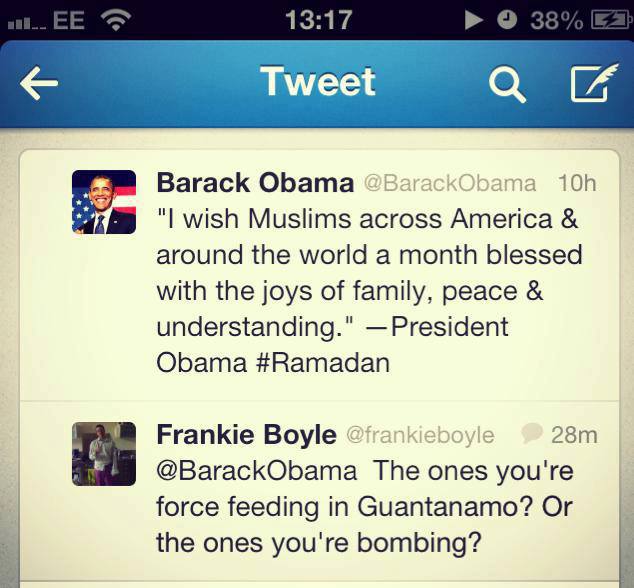 obama ramadan tweet twitter
