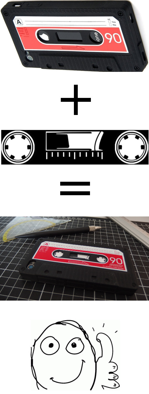 iphone cover kassette cassette tape hülle