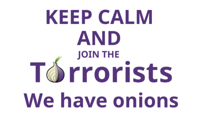 keep calm and join the torrorists, we have onions