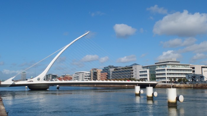 Dublin Samuel Beckett Bridge Brücke