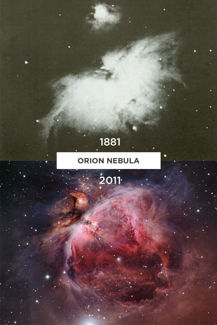 orion nebula 1881 2011